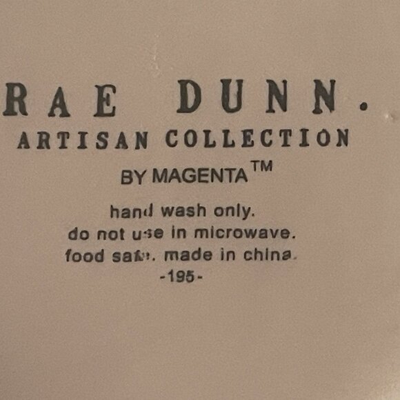 Rae Dunn Easter Bunny SPRING Pink Basket Canister Bunny Tail Lid Magenta 2022 - Picture 12 of 16